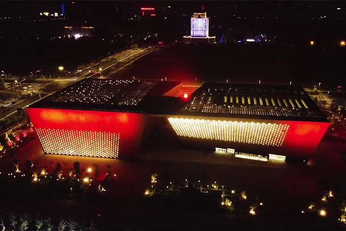 這樣的場館外墻亮化，為何贏得大家喜愛？