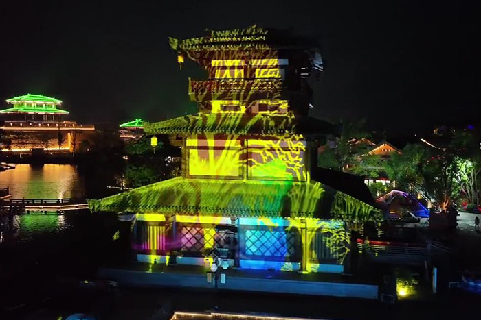 古建筑全息投影